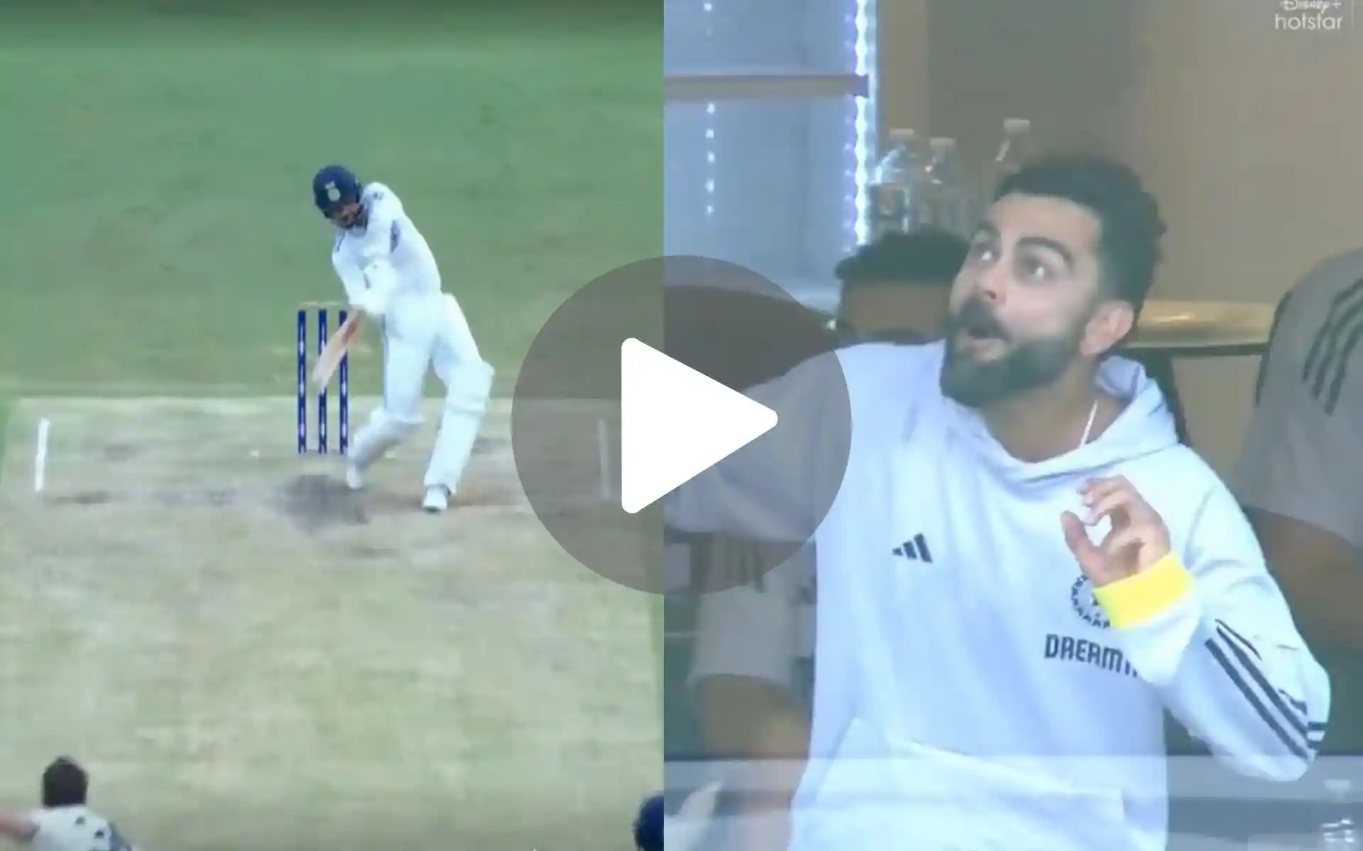 [Watch] Virat Kohli Dances In Joy After Akash Deep Silences Cummins In Gabba With A Six